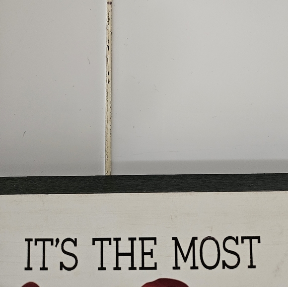 Hand Crafted Holiday Wall Decor Christmas Sign - Picture 5 of 14